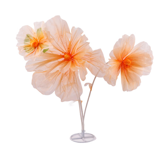 Flores artificiales gigantes