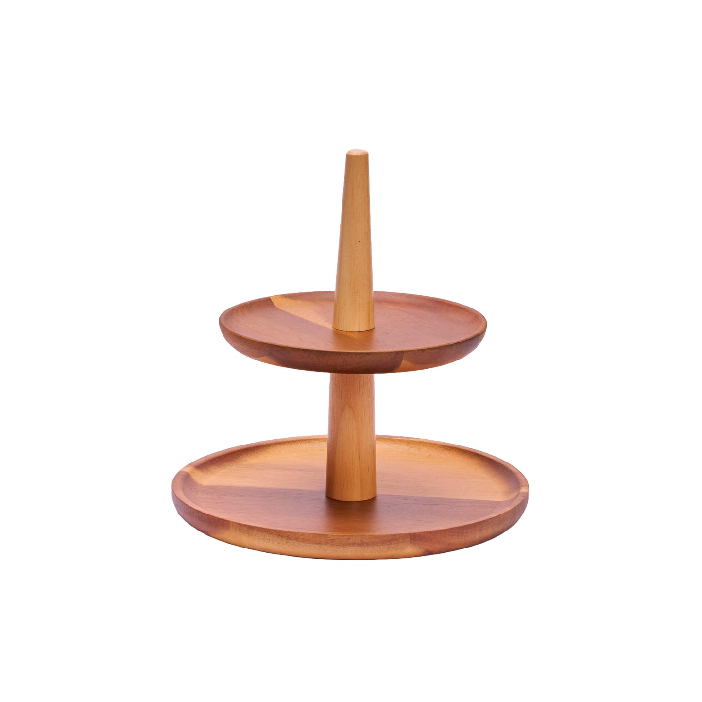 Fuente de madera 2 pisos